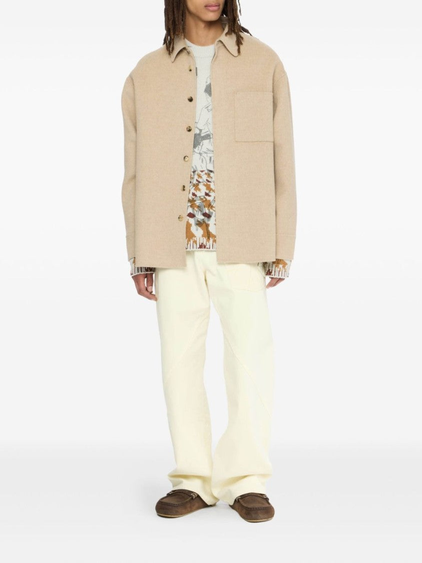 J. W. Anderson Relaxed Fit Jacket With Classic Collar