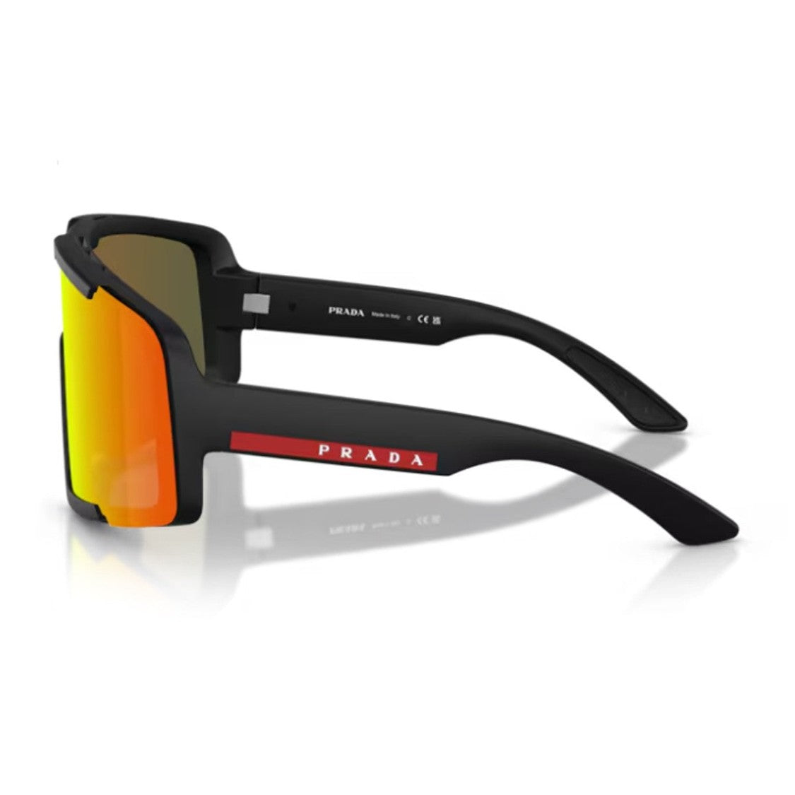 Prada Linea Rossa Matte Black Ps B07s Injected Sunglasses