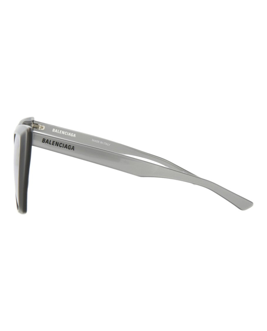Balenciaga Cat Eye Acetate Sunglasses With Saddle Nose Bridge