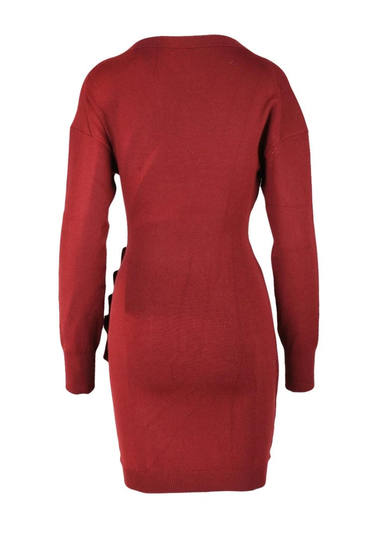 Philosophy Di Lorenzo Serafini Women's Mini Knit Dress - Red