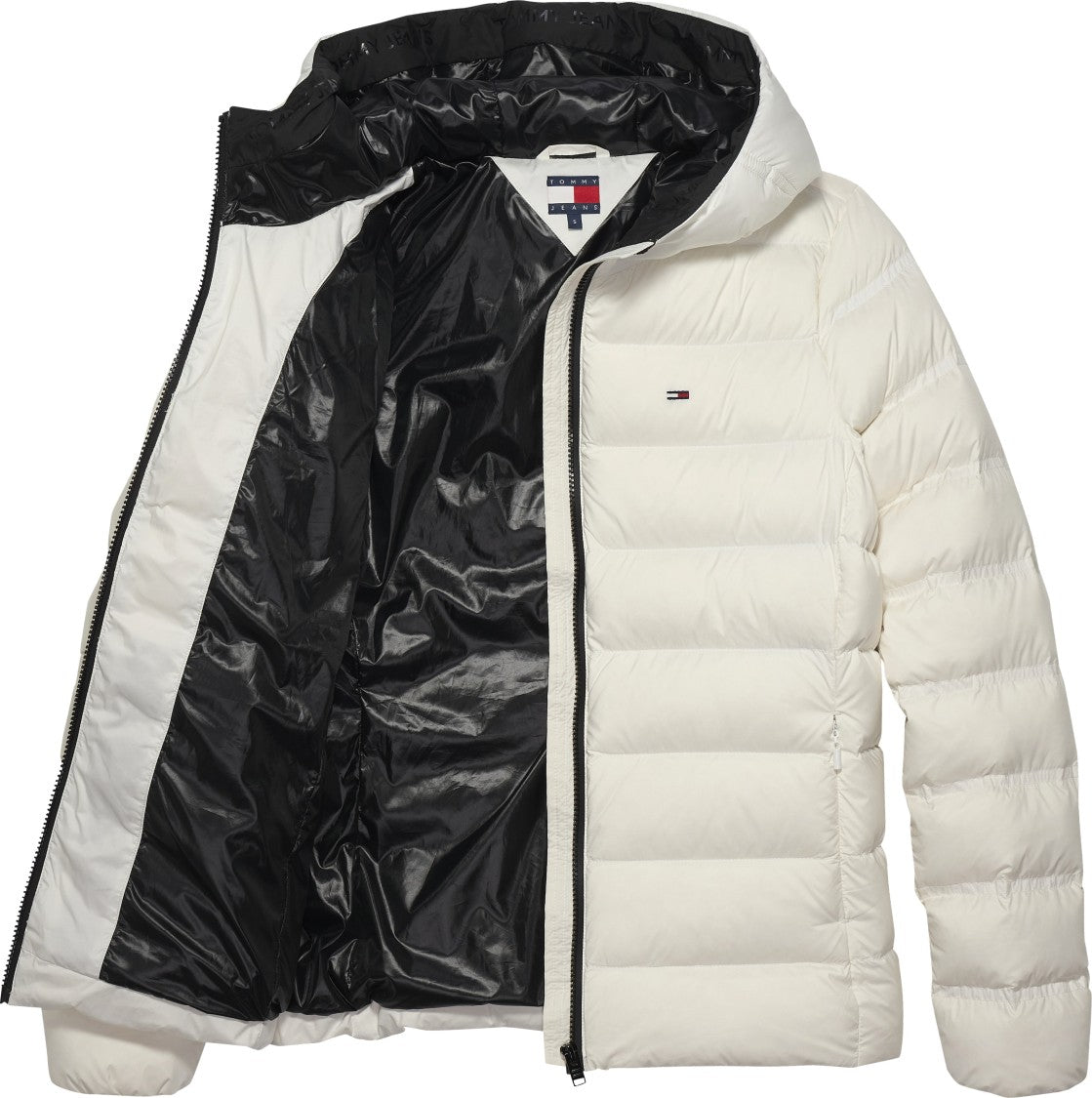 Tommy Jeans Water-Repellent Hooded Down Removable Hood Jacket