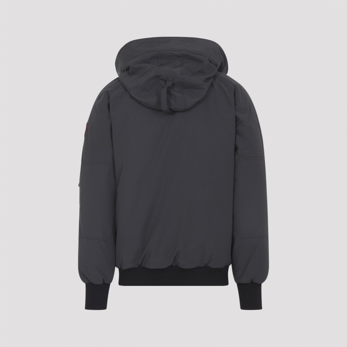 Canada Goose Granite Grey Chilliwack Bomber Jacket With Attached Hood