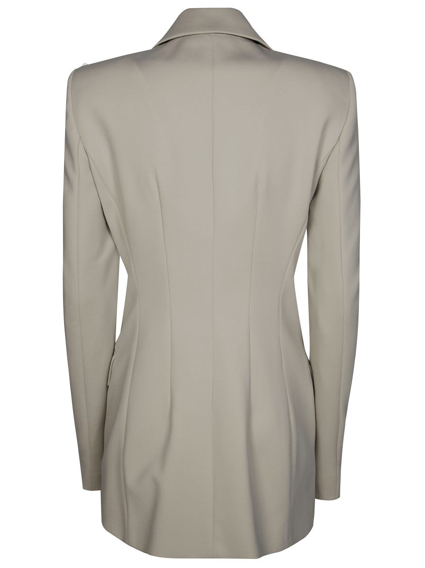 Sportmax Tailored Double-Breasted Blazer With Structured Shoulders