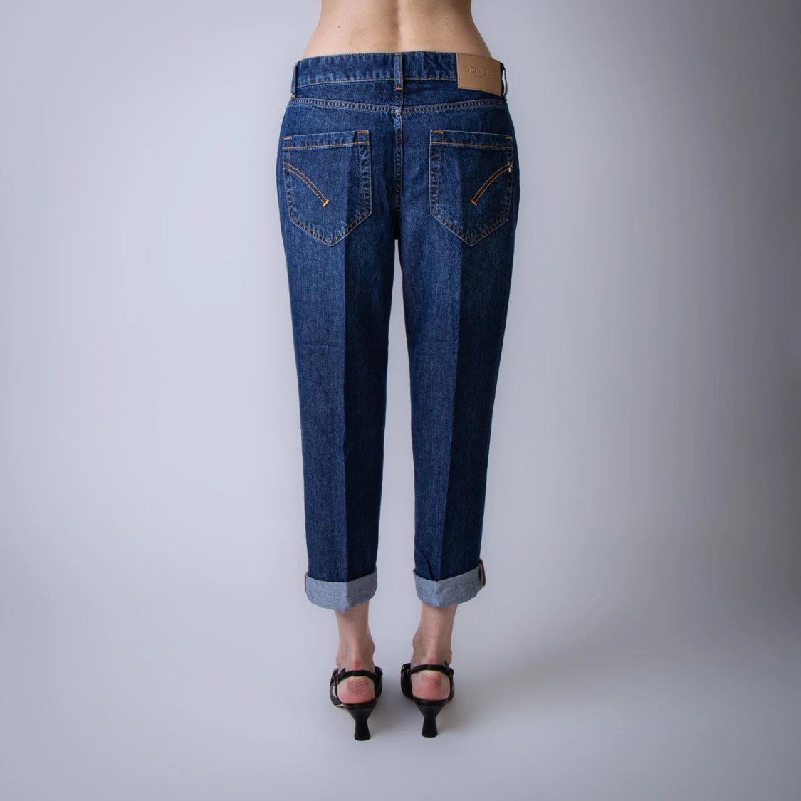 Dondup Straight-Leg Jeans With Mid-Rise Waist