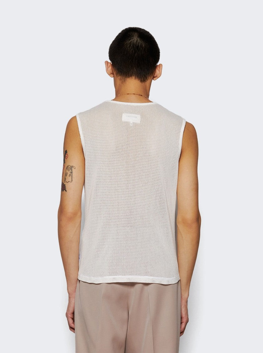Mm6 By Maison Margiela Tank Top Off White
