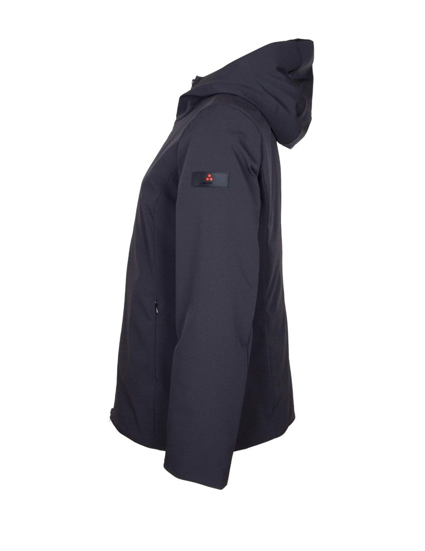 Peuterey Farquar Jacket In Bi-Stretch Nylon With Fixed Hood