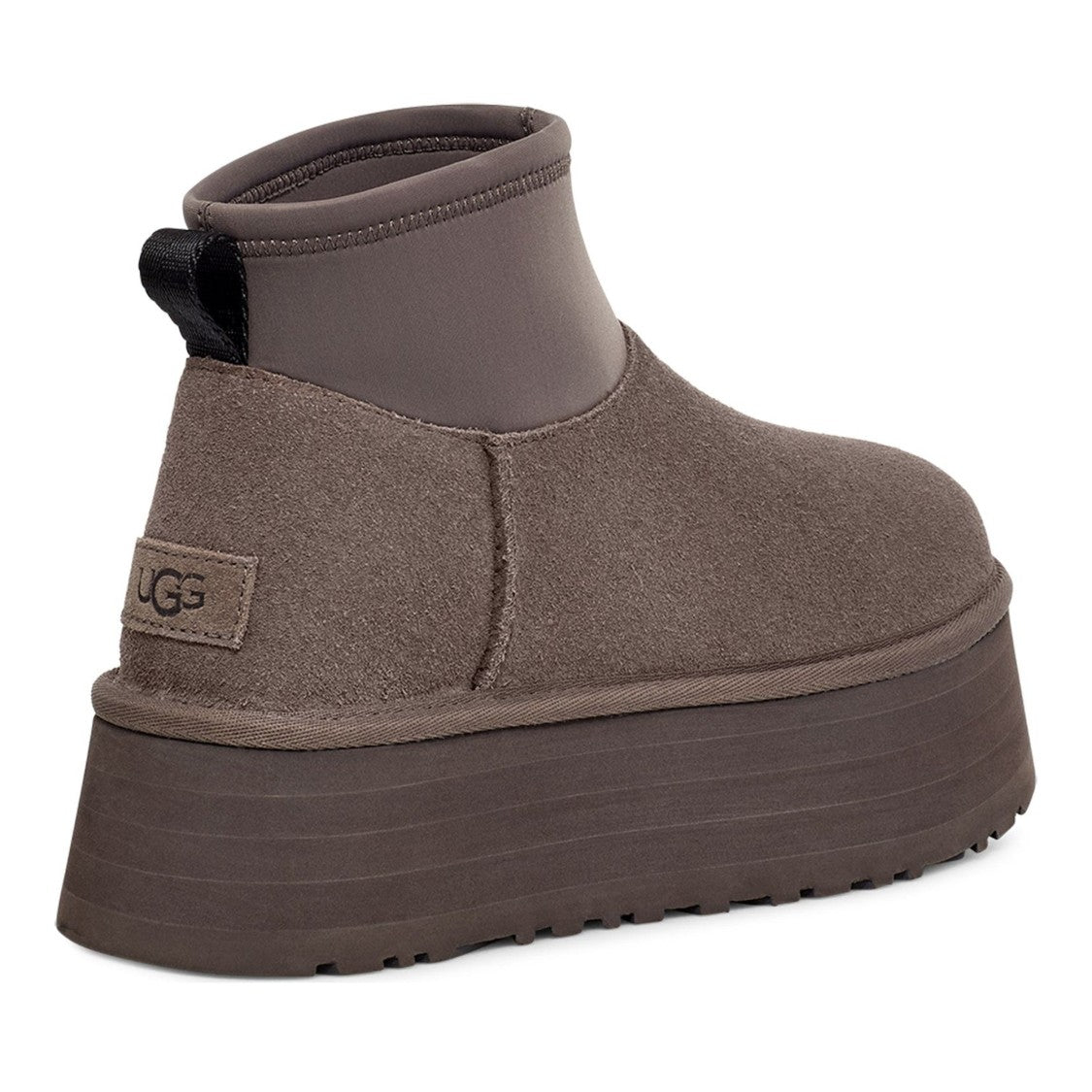 Ugg Gray Classic Mini Dipper Suede Boots
