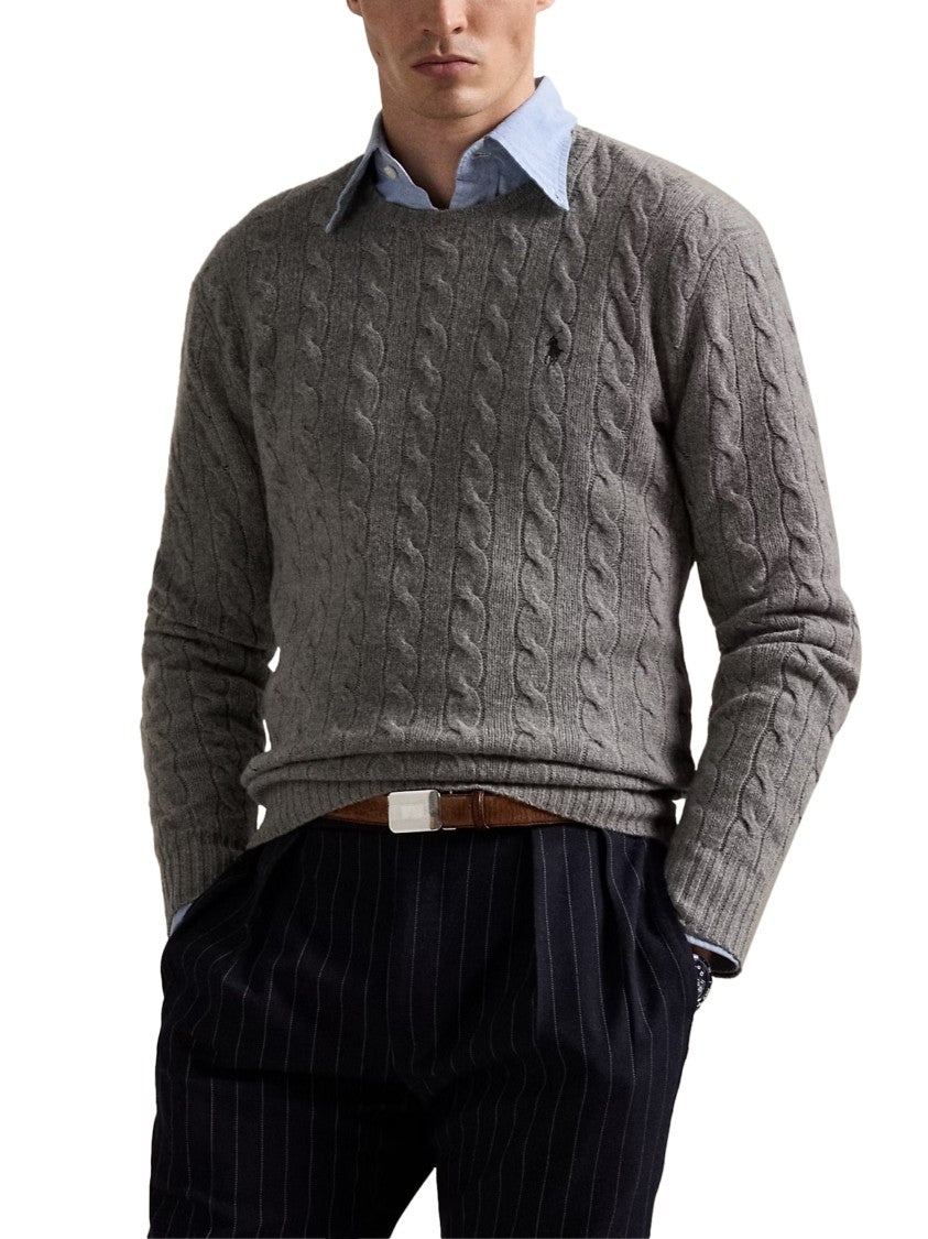 Polo Ralph Lauren Navy Blue Sweater With Graphic Design
