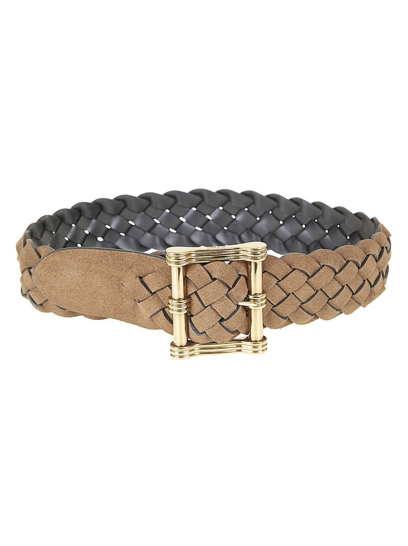 Etro Reversible Leather-Suede Belt