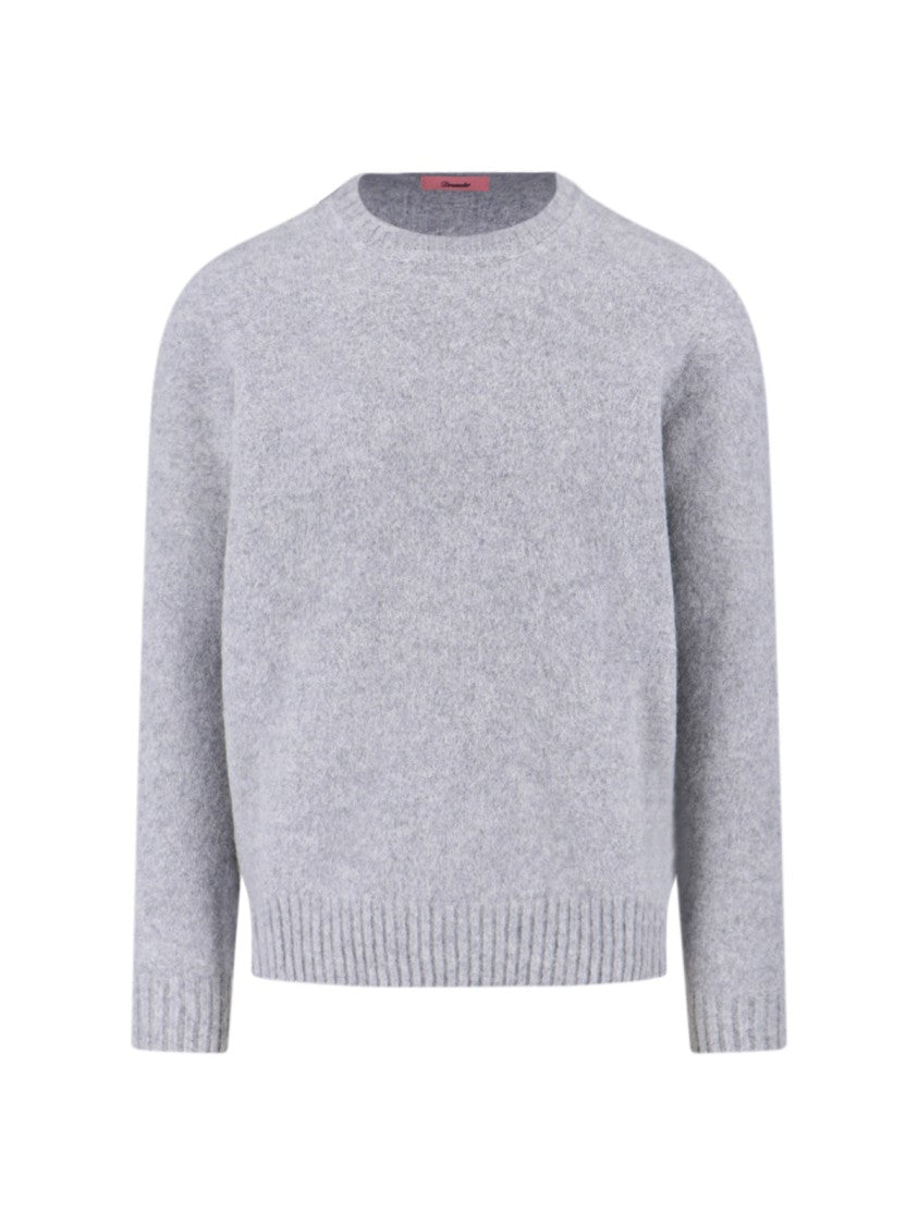 Drumohr Wool Sweater – Light Grey