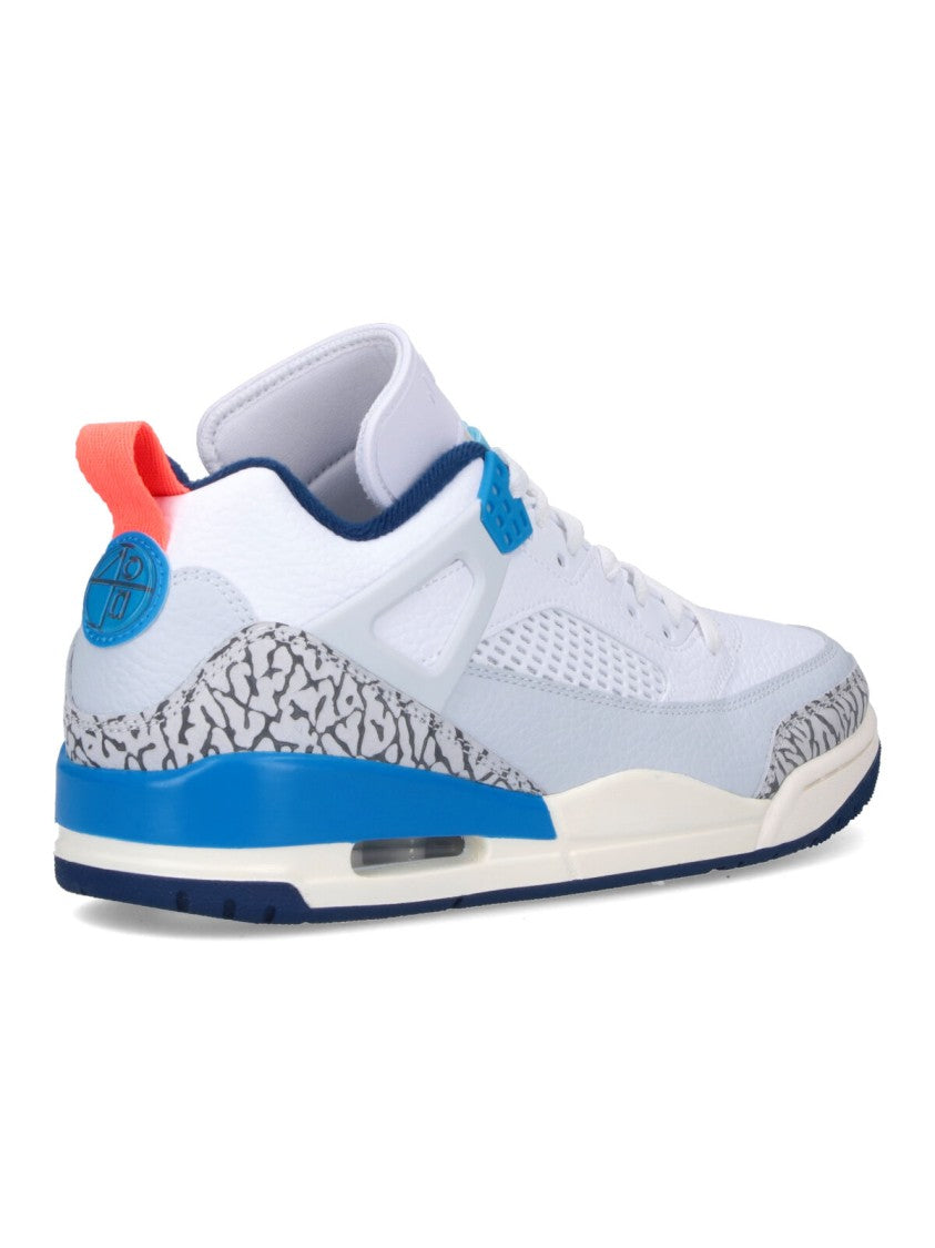 Nike "Jordan Spizike Low" Sneakers, In White Leather
