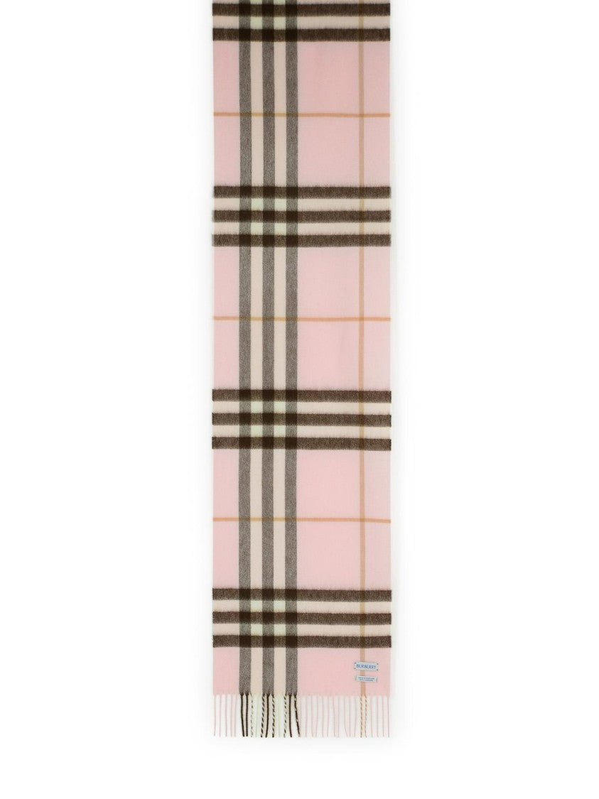 Burberry Pink Cashmere Scarf