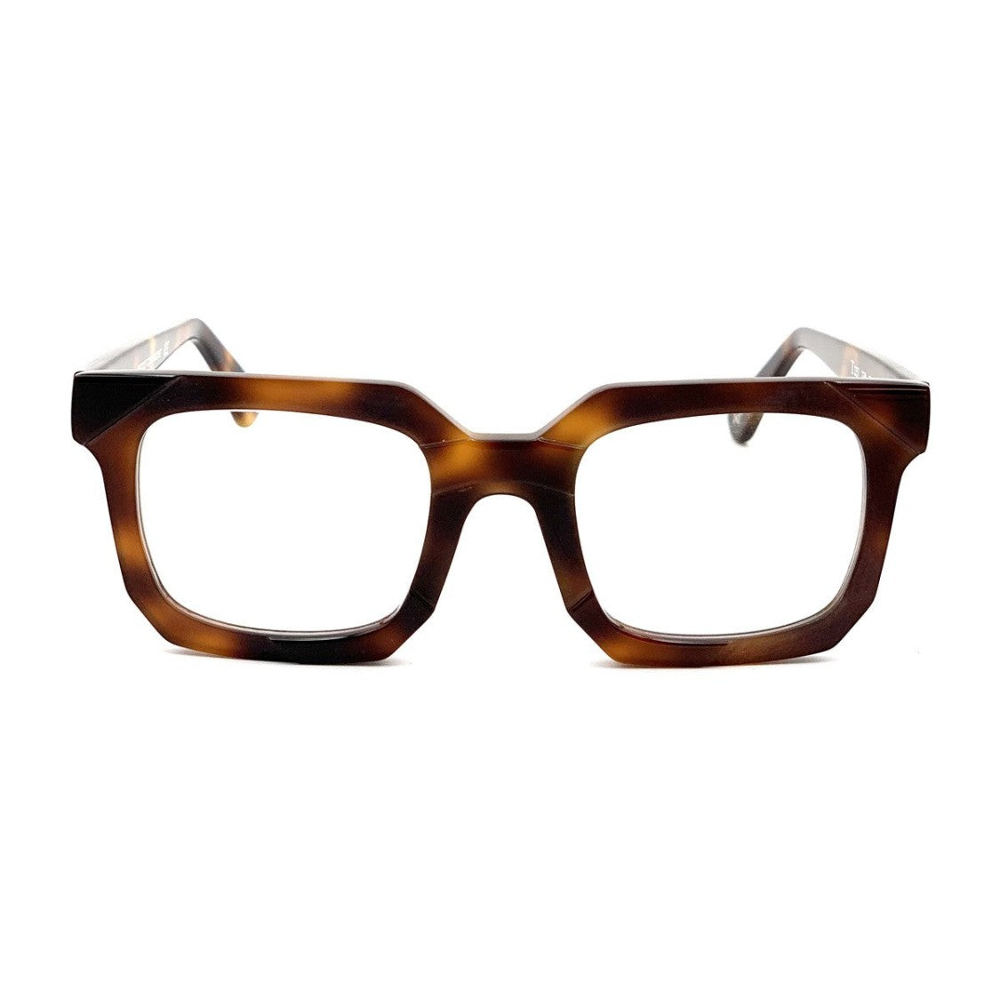 Toffoli Costantino Tortoiseshell T057 Celluloid Rectangular Eyeglasses
