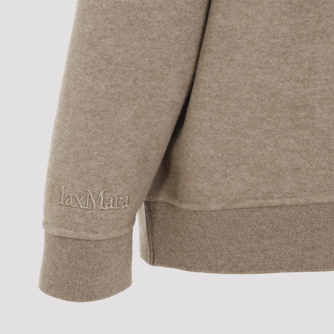 Max Mara Elvira Wool Jersey Sweatshirt