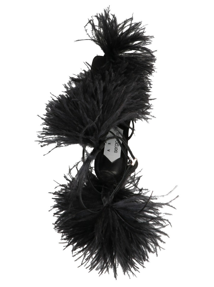 Sergio Rossi Amazona' Satin Sandals