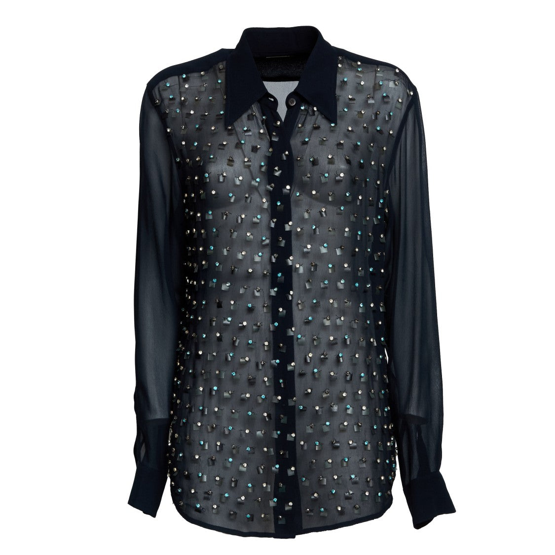 Dries Van Noten Chowy Emb Decorative Detail Shirt