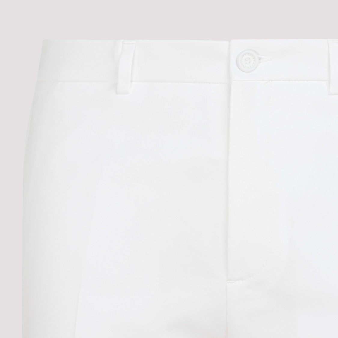 Dior Ivory Ankle Slit Detail Pants