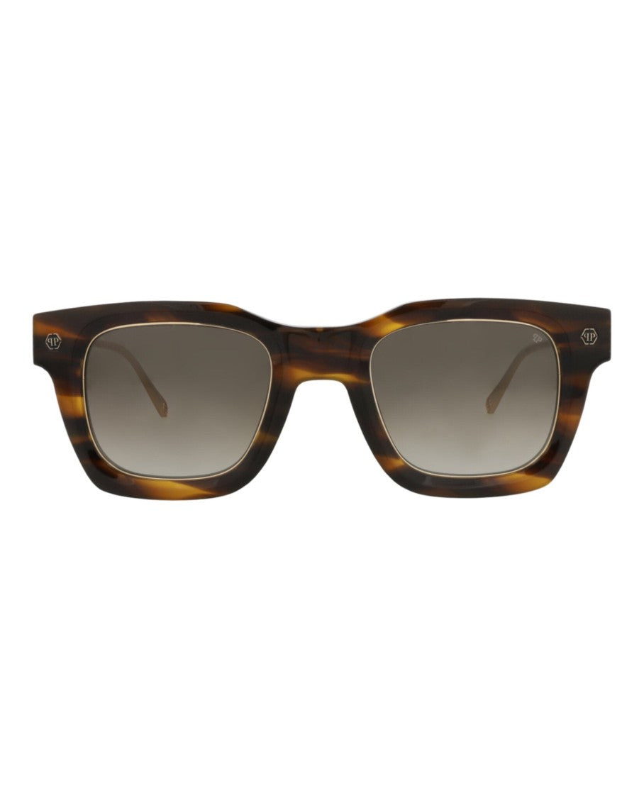 Philipp Plein Square-Frame Acetate Sunglasses