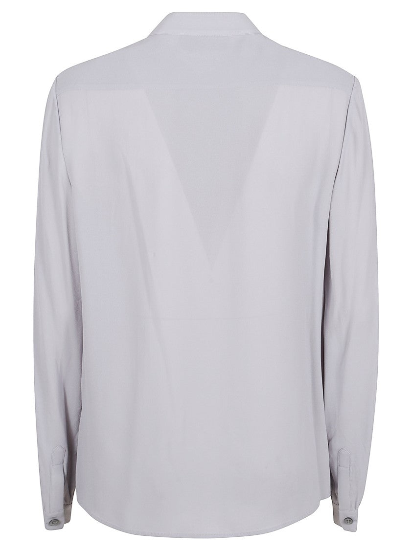 Tory Burch Georgette Blouse With Bow Tie
