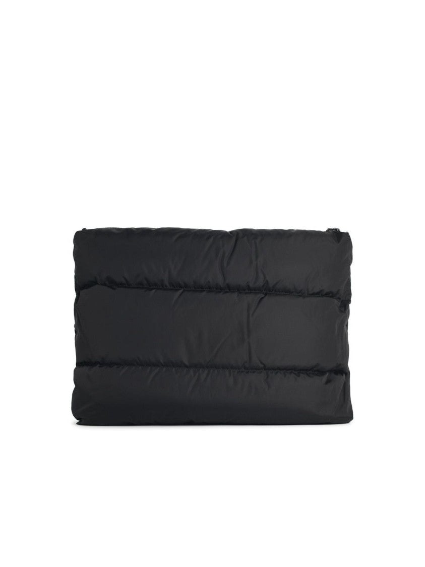 Moncler 'Caradoc' Water-Repellent Computer Case In Black Polyamide