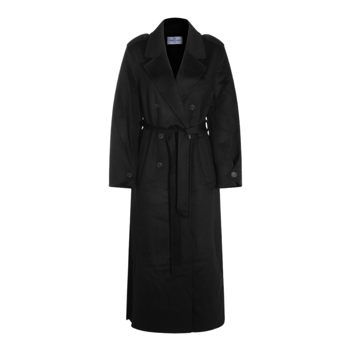 The Dynamis Studio Long Double-Breasted Tailored Coat