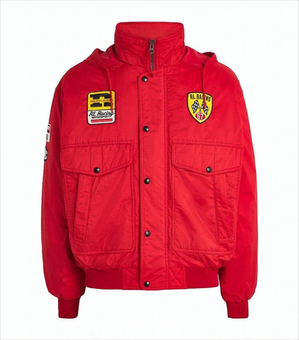 Polo Ralph Lauren Vibrant Red Short Padded Jacket