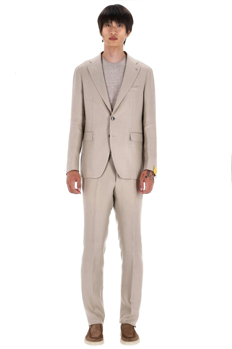Tagliatore Vesuvio Pure Linen Dress