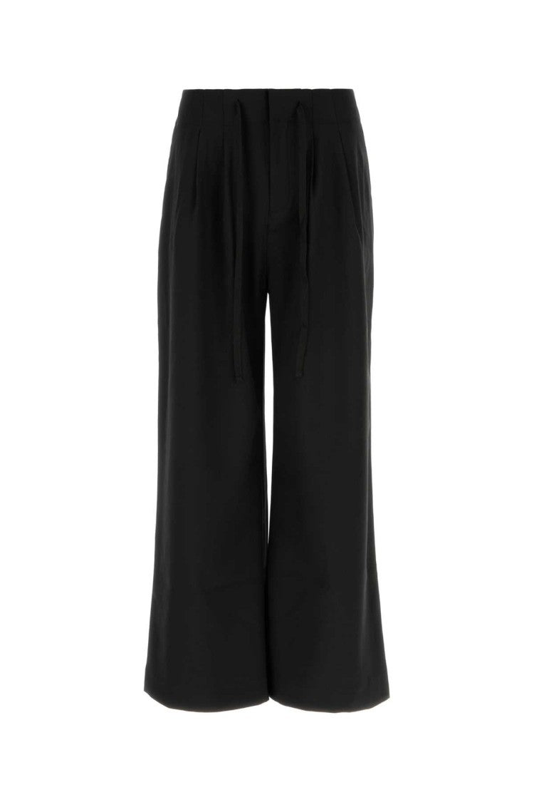 Entire Studios Black Stretch Cotton Pant