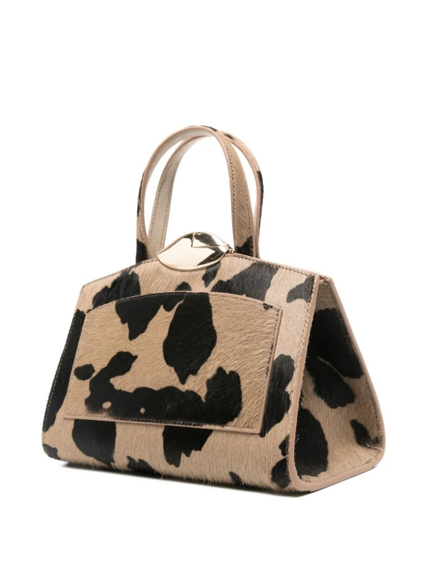 Benedetta Bruzziches Structured Minimalist Handbag With Detachable Strap