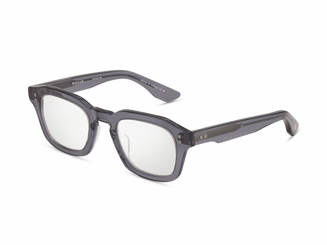 Dita Gold Waylun Rectangular Metal Eyeglasses