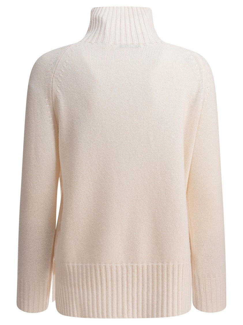 Kangra Beige Cashmere Knit Sweater