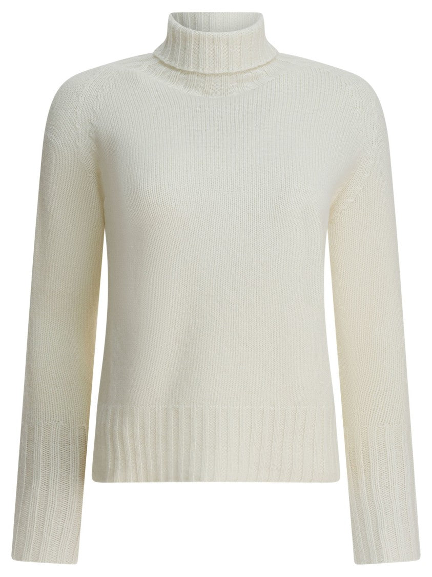 Drumohr High Turtleneck Cashmere Knit Sweater
