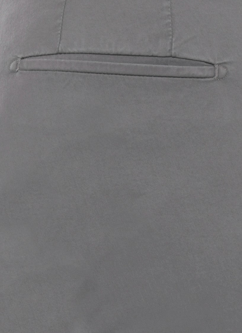 Briglia 1949 Grey Bg04 Cotton Straight-Leg Pants