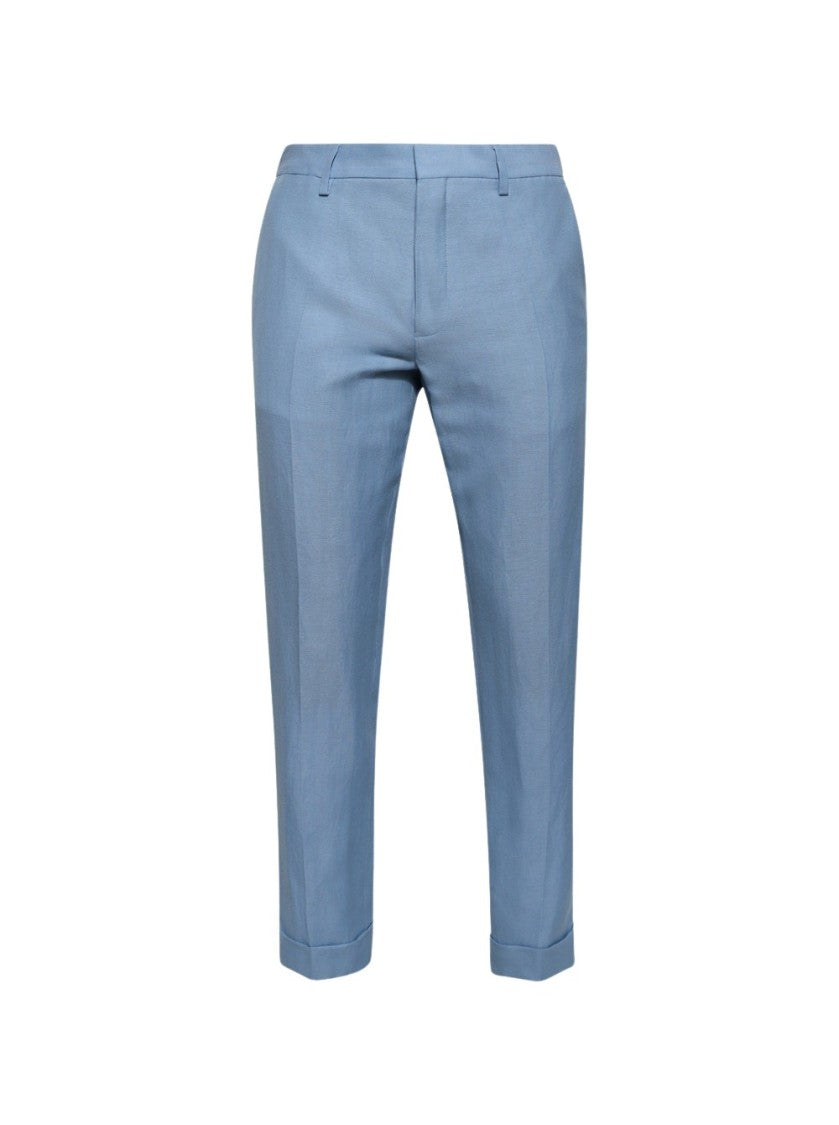 Dries Van Noten Philip Pants Light Blue