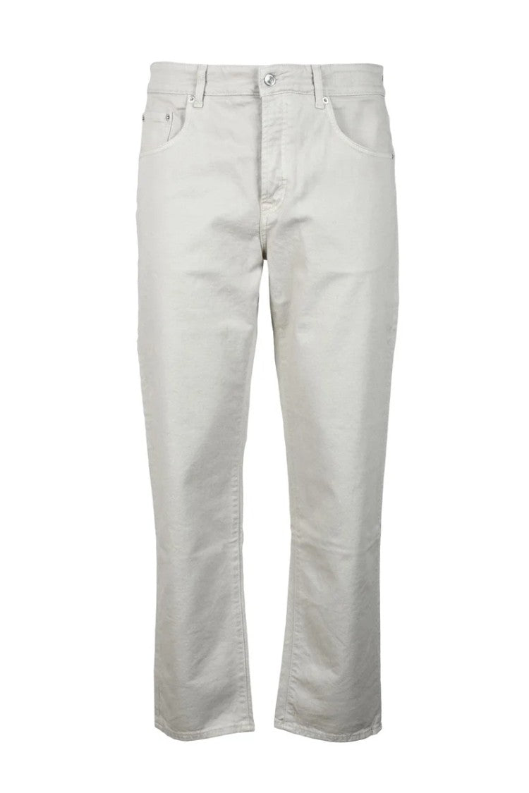 Department 5 Beige Cotton And Elastane Jeans