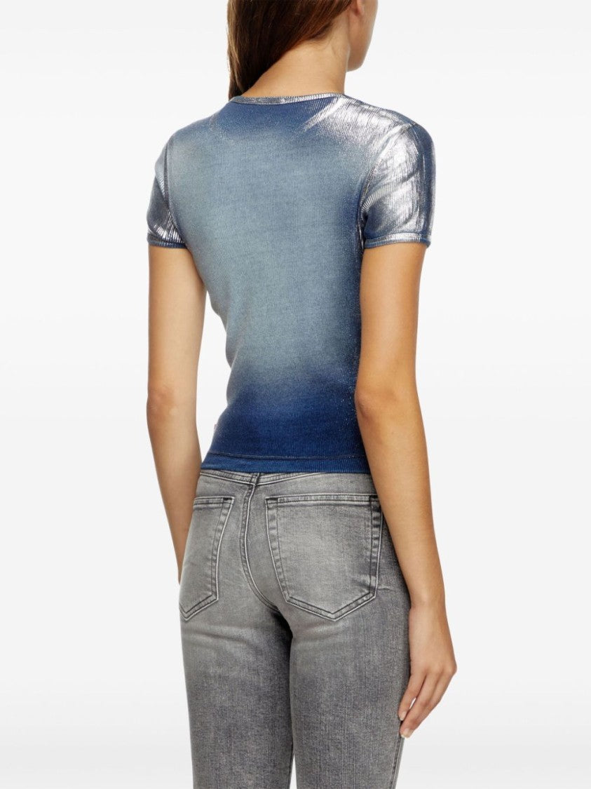 Diesel `T-Ele-Long-Q1` T-Shirt