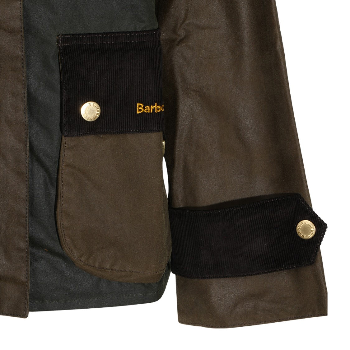 Barbour Two-Tone Corduroy Gold Hook Jacket