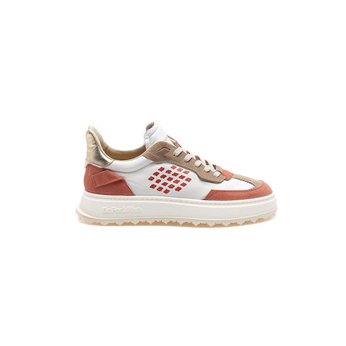 Bepositive Cuprace Wing - Leather + Suede Sneakers