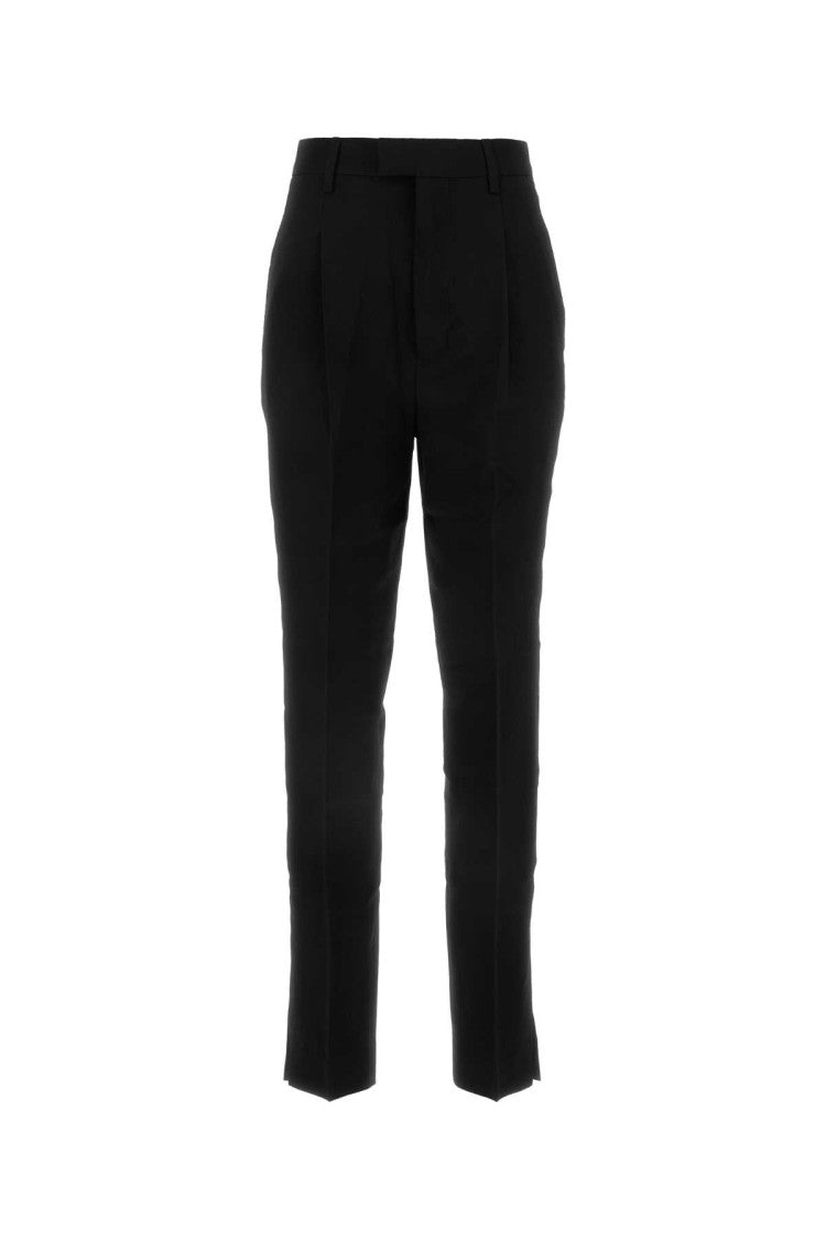 Ami Black Wool Pant