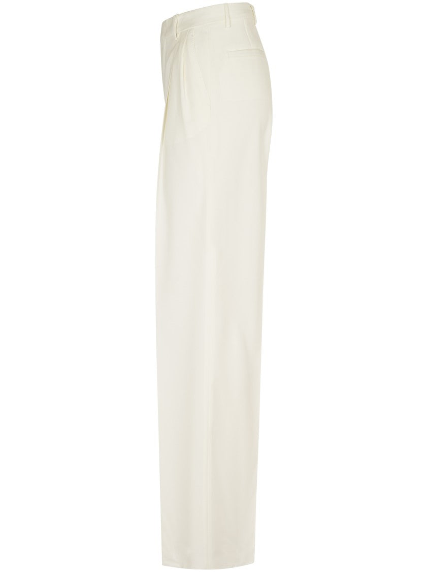 Tagliatore Wide-Leg Trousers With High Waist