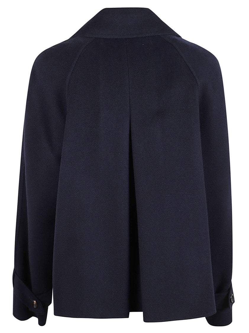 Max Mara Double-Breasted Peacoat