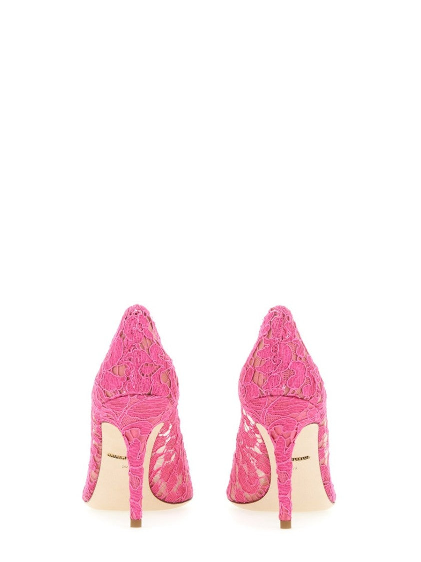 Dolce & Gabbana Taormina Lace Pumps
