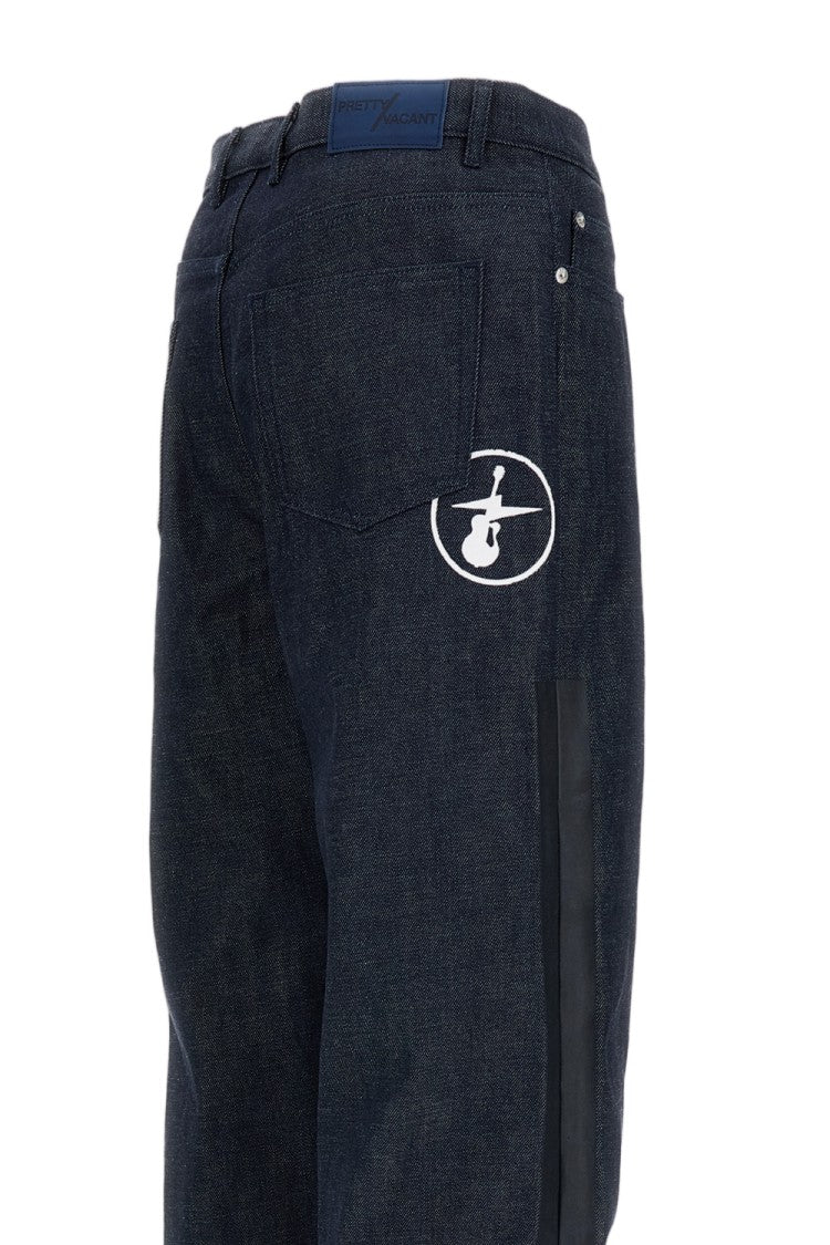 A.P.C. Blue Rigid Cotton Denim Jeans