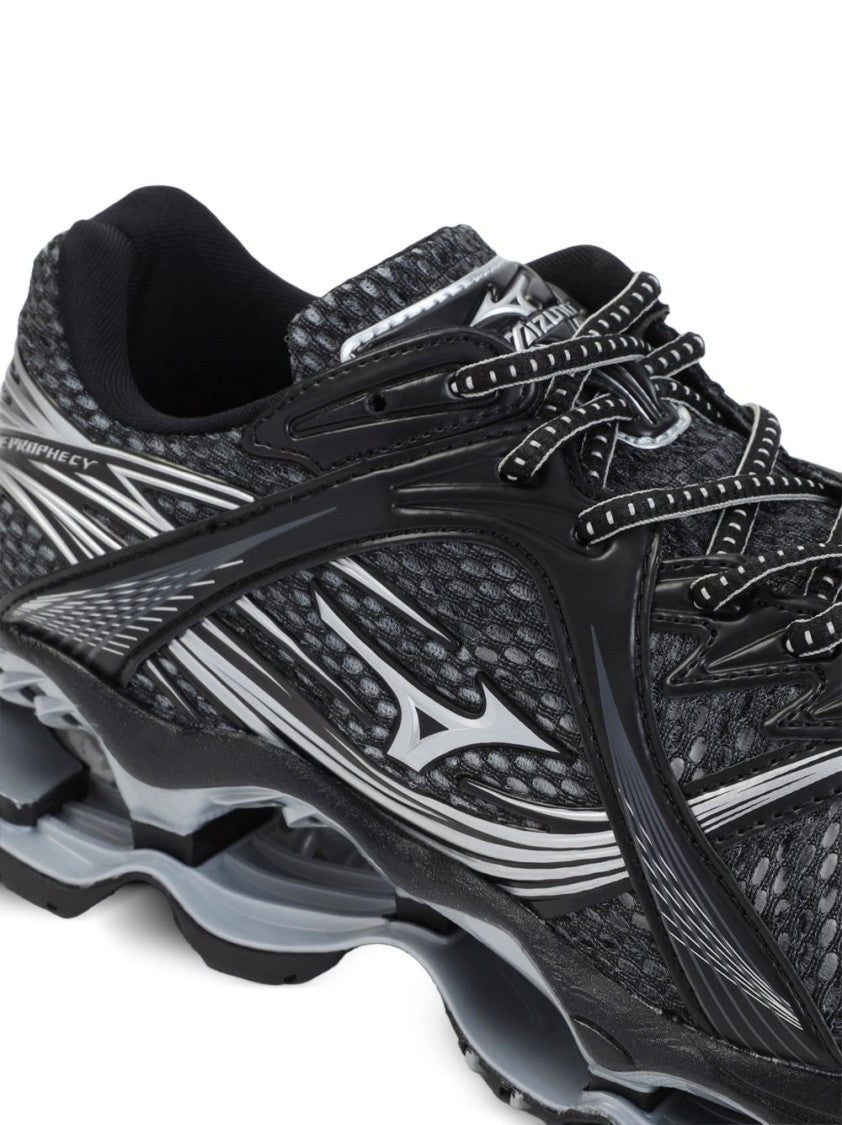 Mizuno Black Dynamic Overlay Mesh Sneakers