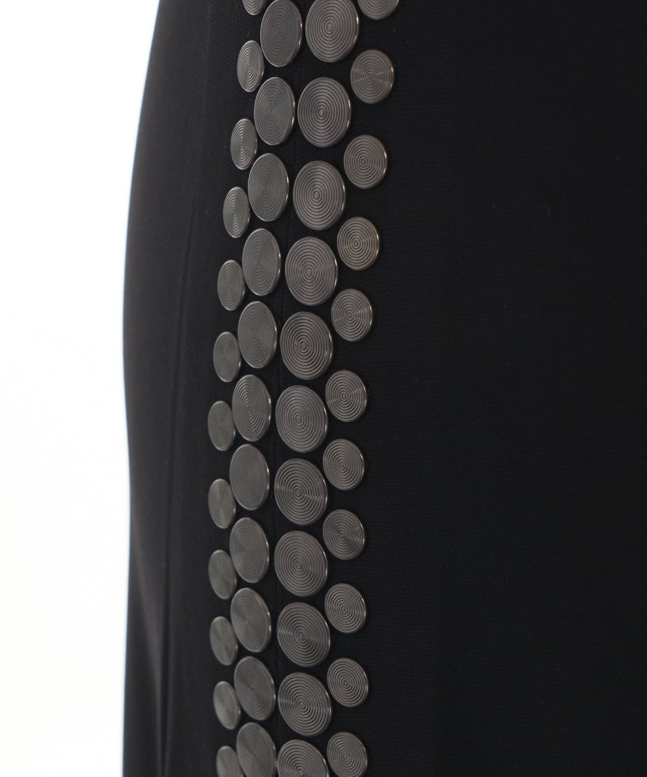 Norma Kamali Sleeveless Jumpsuit With Stud Detailing