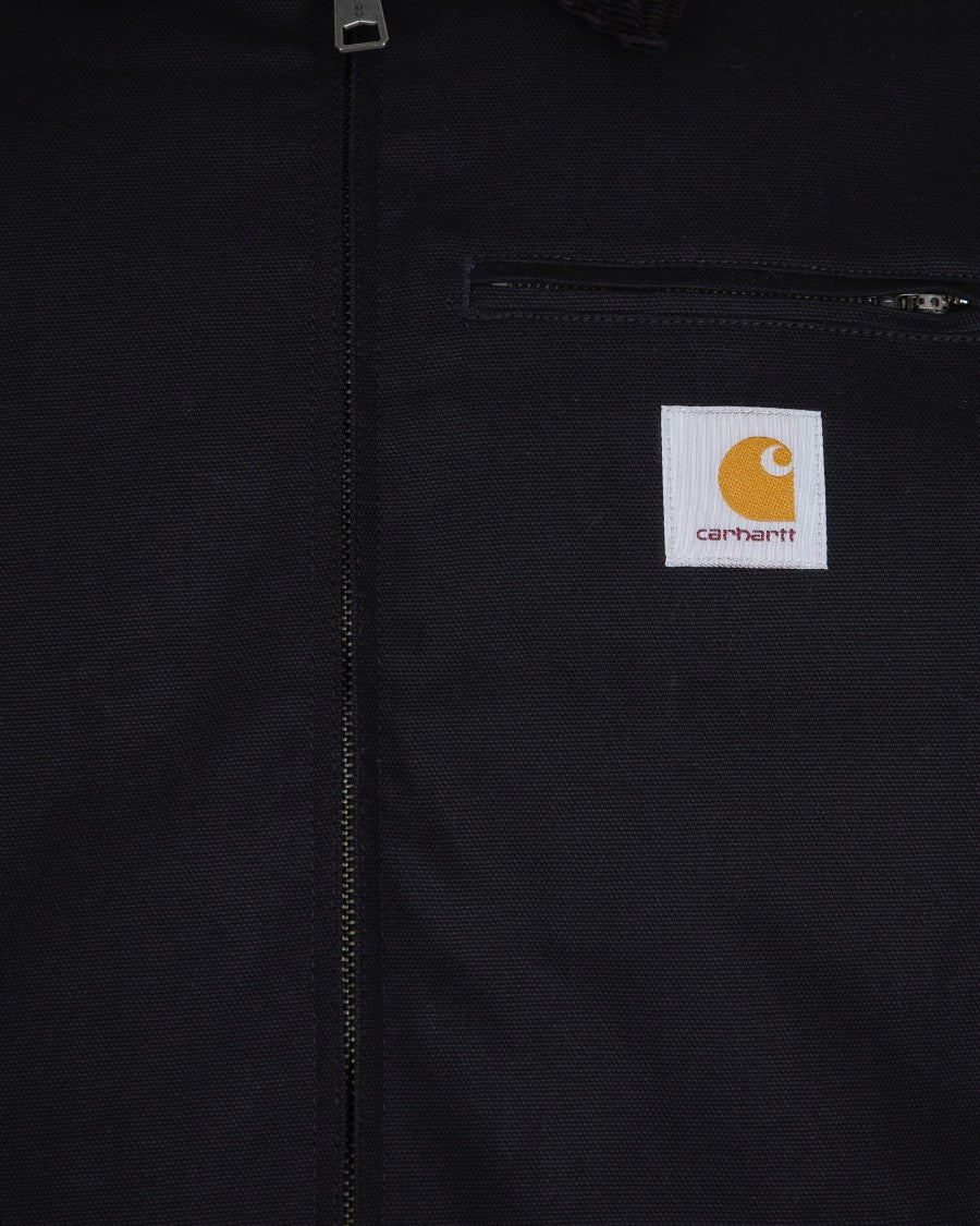 Carhartt Wip Detroit Jacket In Black/Black
