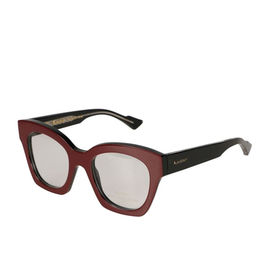 Kador Venus Oversized Square Frame Sunglasses With Gold Logo Detail