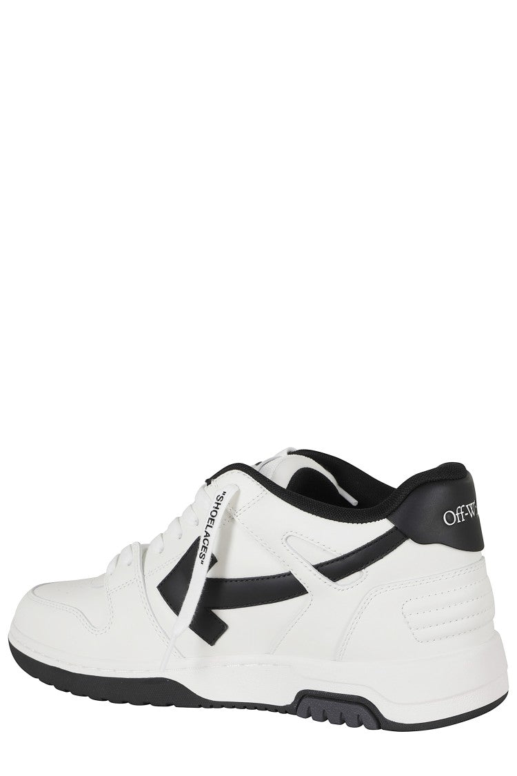 Off-White Black Out Of Office Arrow Leather Sneakers