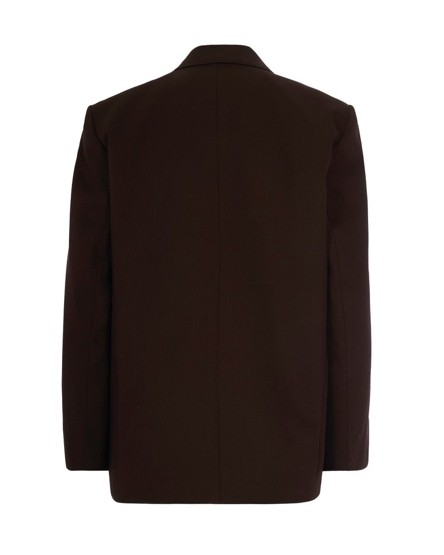 Max Mara Dark Brown Ginseng Jacket