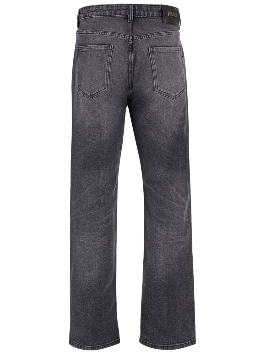 Just Cavalli Straight-Leg Jeans With Classic Five-Pocket Design